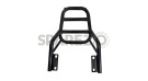 Royal Enfield GT and Interceptor 650 Rear Luggage Rack Carrier Glossy Black - SPAREZO